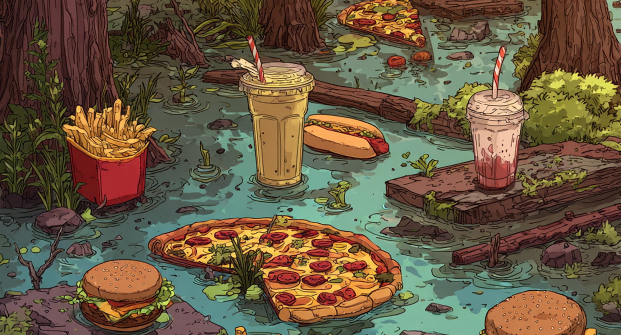 For Firefighters, Food Swamp Life is Treacherous