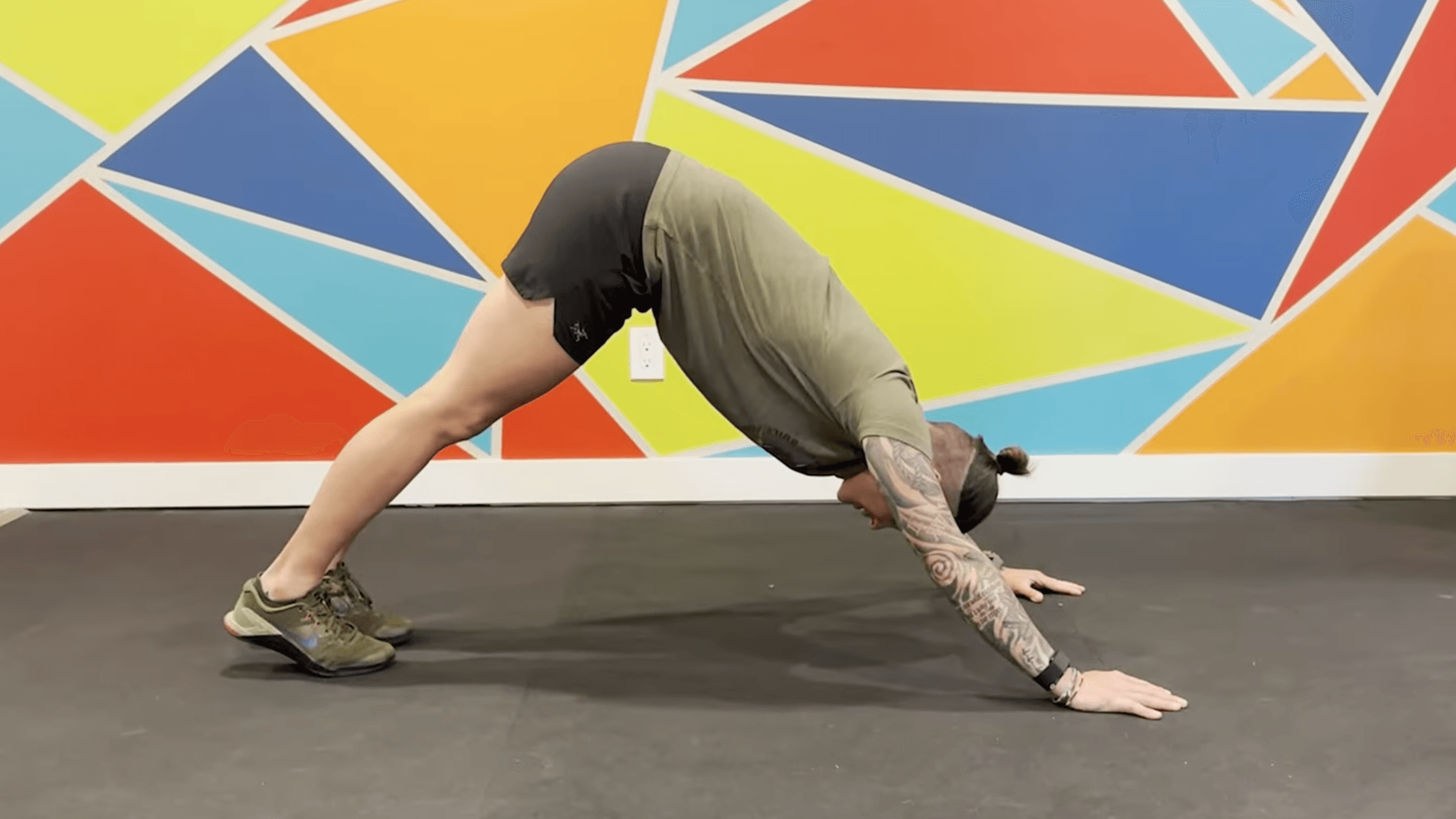 Flexibility/Cool-Down: Downward Facing Dog