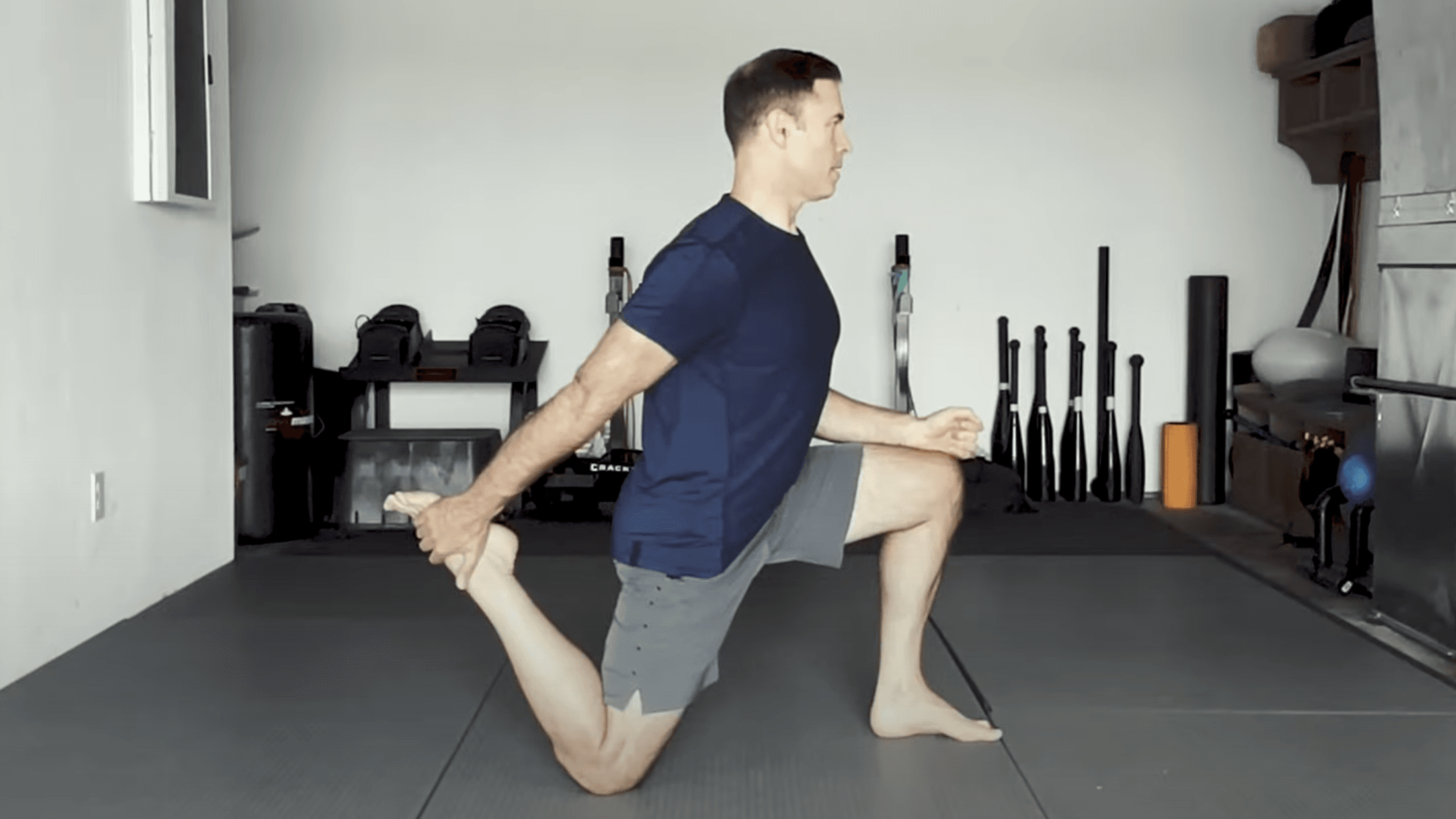 Flexibility/Cool-Down: Kneeling Quad Stretch