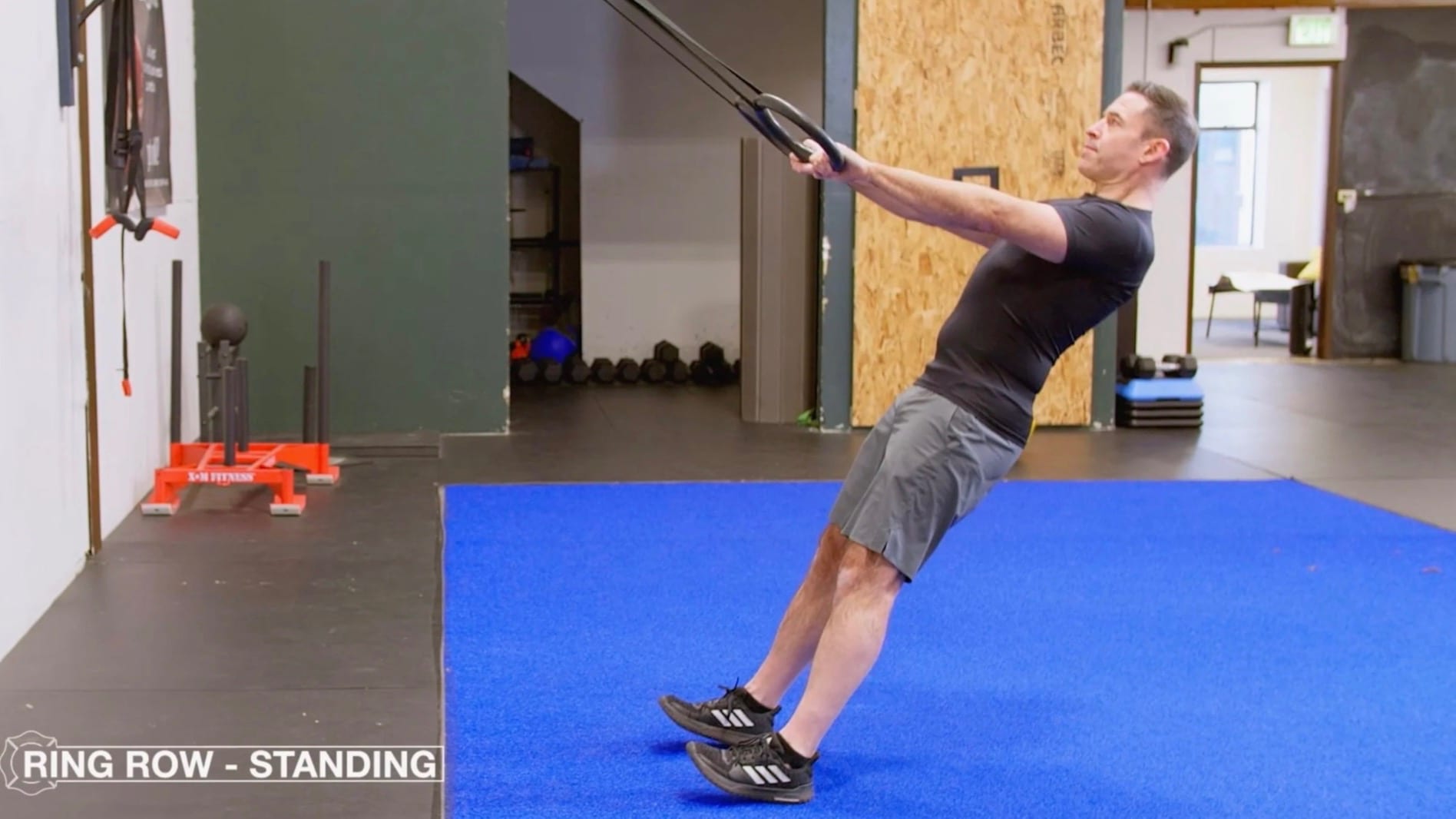 Training Exercise: Ring Row – Standing