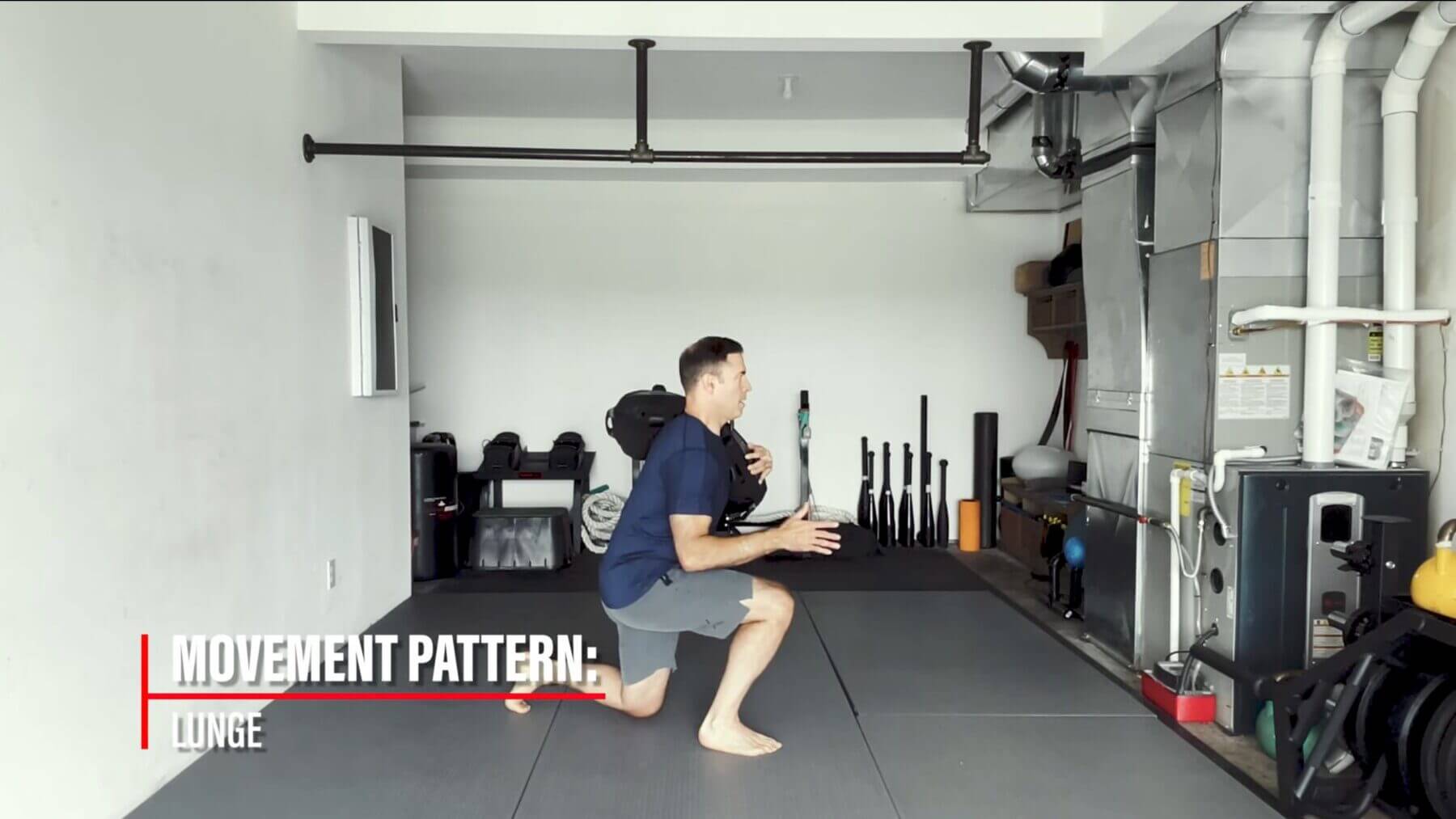 Training Exercise: Sandbag Back Step Lunge